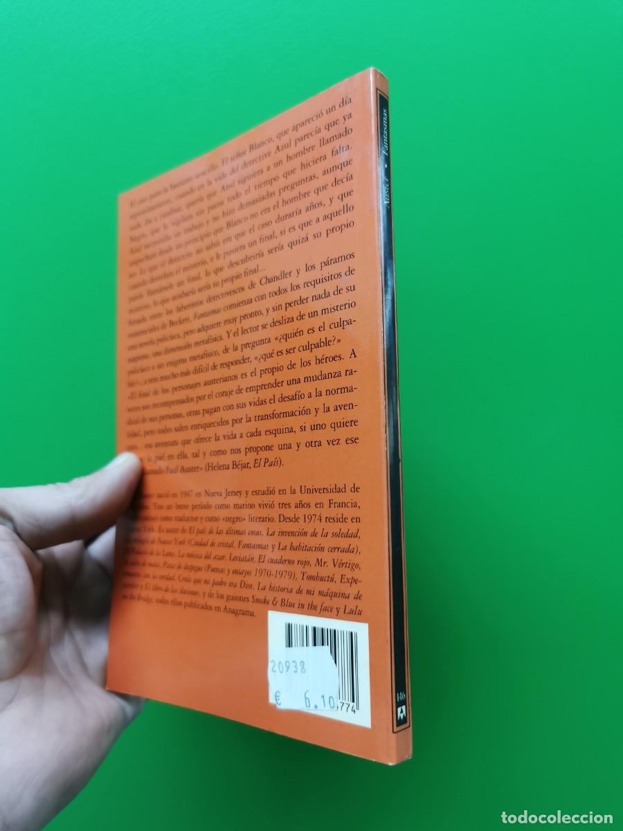 Libros: FANTASMAS. PAUL AUSTER. COMPACTOS ANAGRAMA - Foto 2