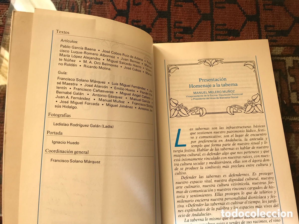 Libros: Nuestras tabernas. C&oacute;rdoba 1987 - Foto 3