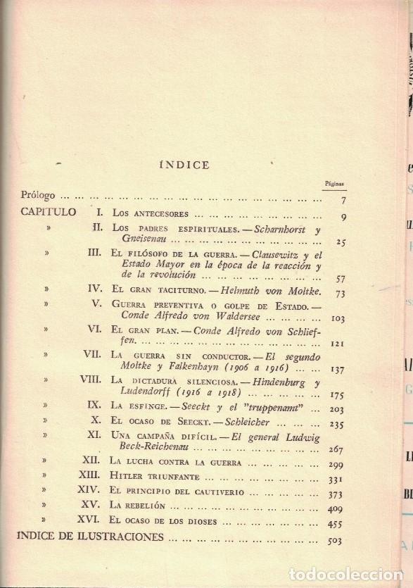 Libros: EL ESTADO MAYOR ALEM&Aacute;N. - Goerlitz. Walter, - Foto 2
