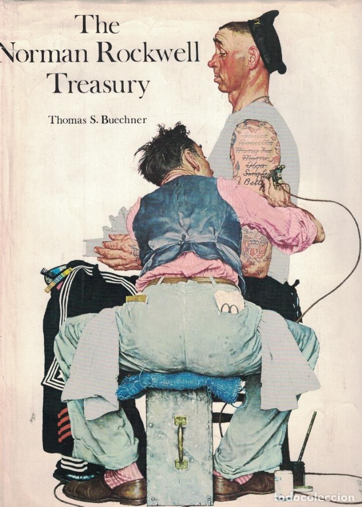 Libros: THE NORMAN ROCKWELL TREASURY. - Buechner. Thomas S., - Foto 1