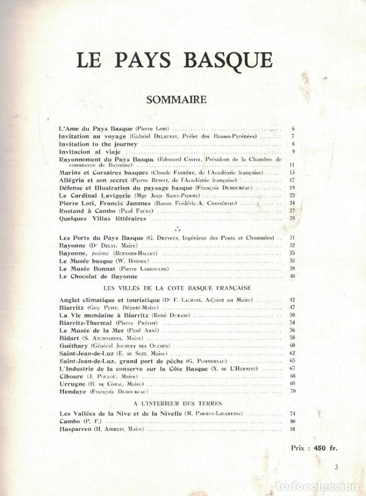 Libros: LE PAYS BASQUE. - AA.VV. - Foto 2