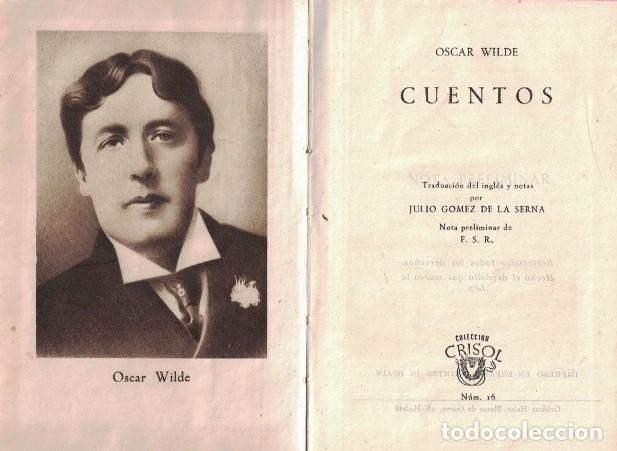 Libros: CUENTOS. - Wilde. Oscar, - Foto 1