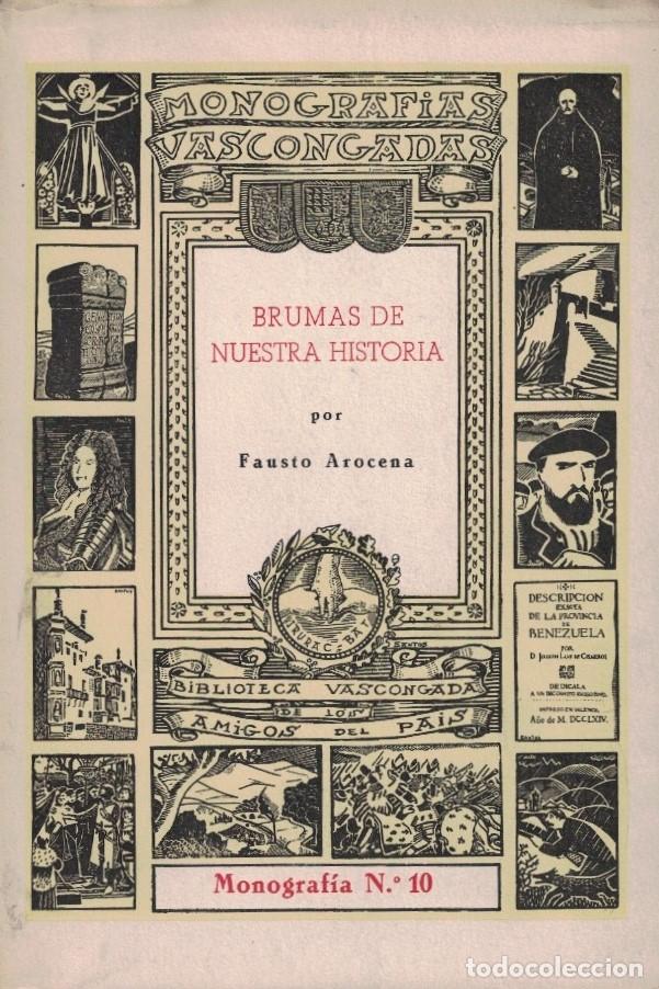 Libros: BRUMAS DE NUESTRA HISTORIA. - Arocena. Fausto, - Foto 1