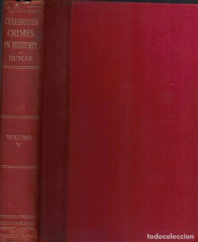 Libros: CELEBRATED CRIMES. Vol. V. - Dumas, Alexandre. - Foto 2