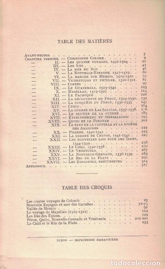 Libros: LES CONQUISTADORS ESPAGNOLS. - Kirkpatrick. F. A., - Foto 2