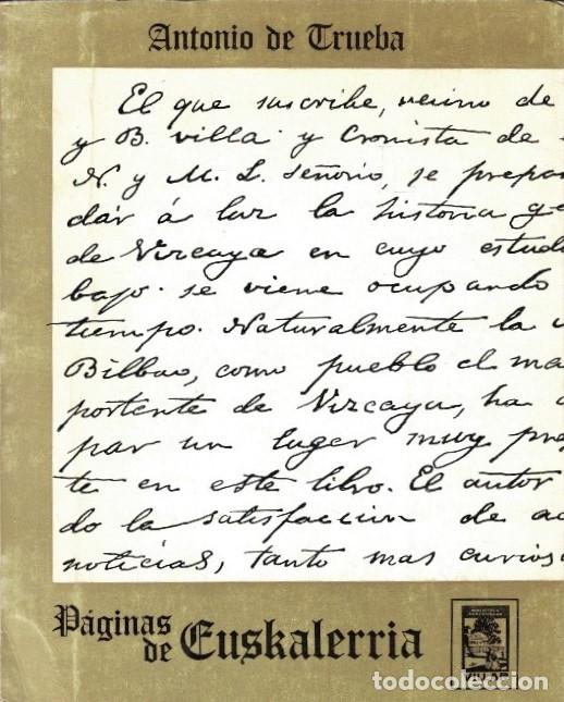 Libros: P&Aacute;GINAS DE EUSKALERR&Iacute;A. - Trueba. Antonio de, - Foto 1