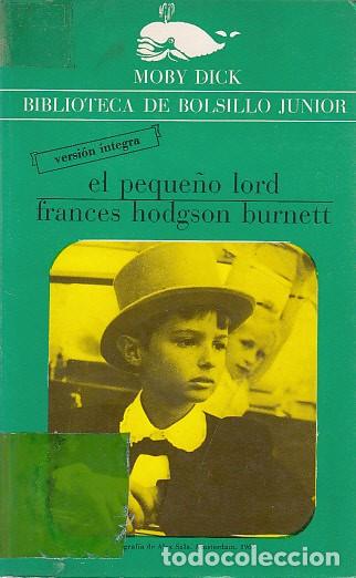 Libros: EL PEQUE&Ntilde;O LORD - HODGSON BURNETT, FRANCES - Foto 1