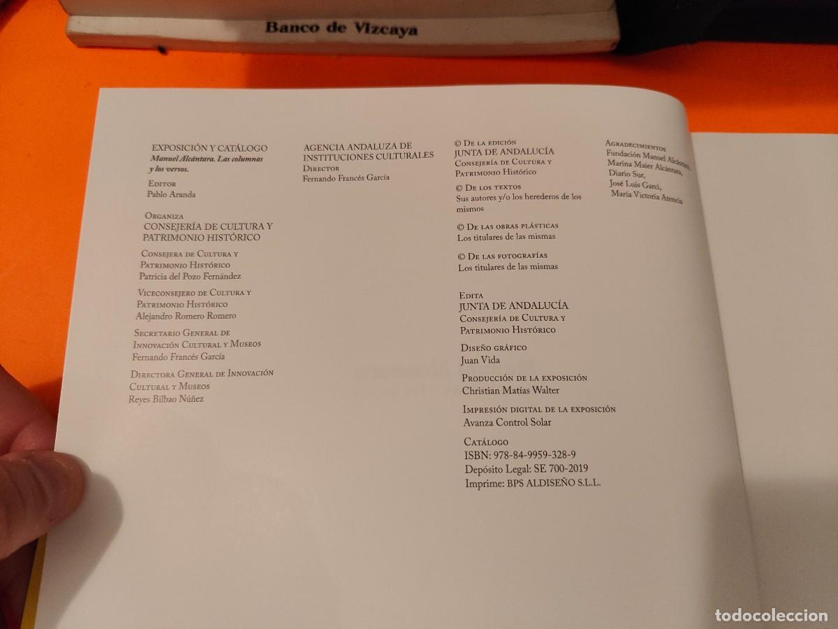 Libros: E2B1 Manuel Alc&aacute;ntara. Las columnas y los versos. - Foto 4