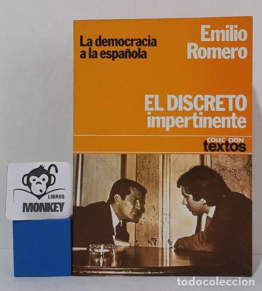 Libros: El discreto impertinente - Emilio Romero - Foto 1