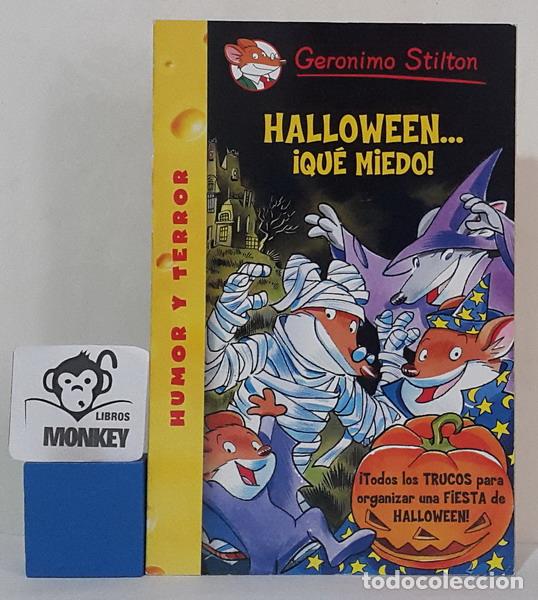 Libros: Halloween..&iexcl;Qu&eacute; miedo! - Geronimo Stilton - Foto 1