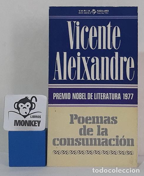 Libros: Poemas de la consumaci&oacute;n - Vicente Aleixandre - Foto 1