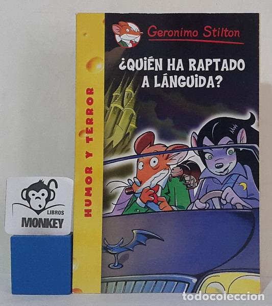 Libros: &iquest;Qui&eacute;n ha raptado a L&aacute;nguida? - Geronimo Stilton - Foto 1