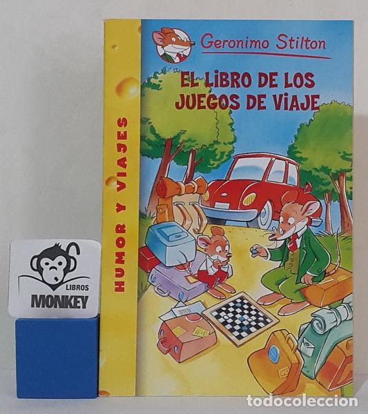 Libros: El libro de los juegos de viaje - Geronimo Stilton - Foto 1