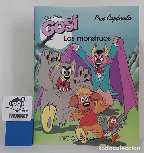 Libros: Los monstruos. Libro activo Gosi - Paco Capdevila - Foto 1