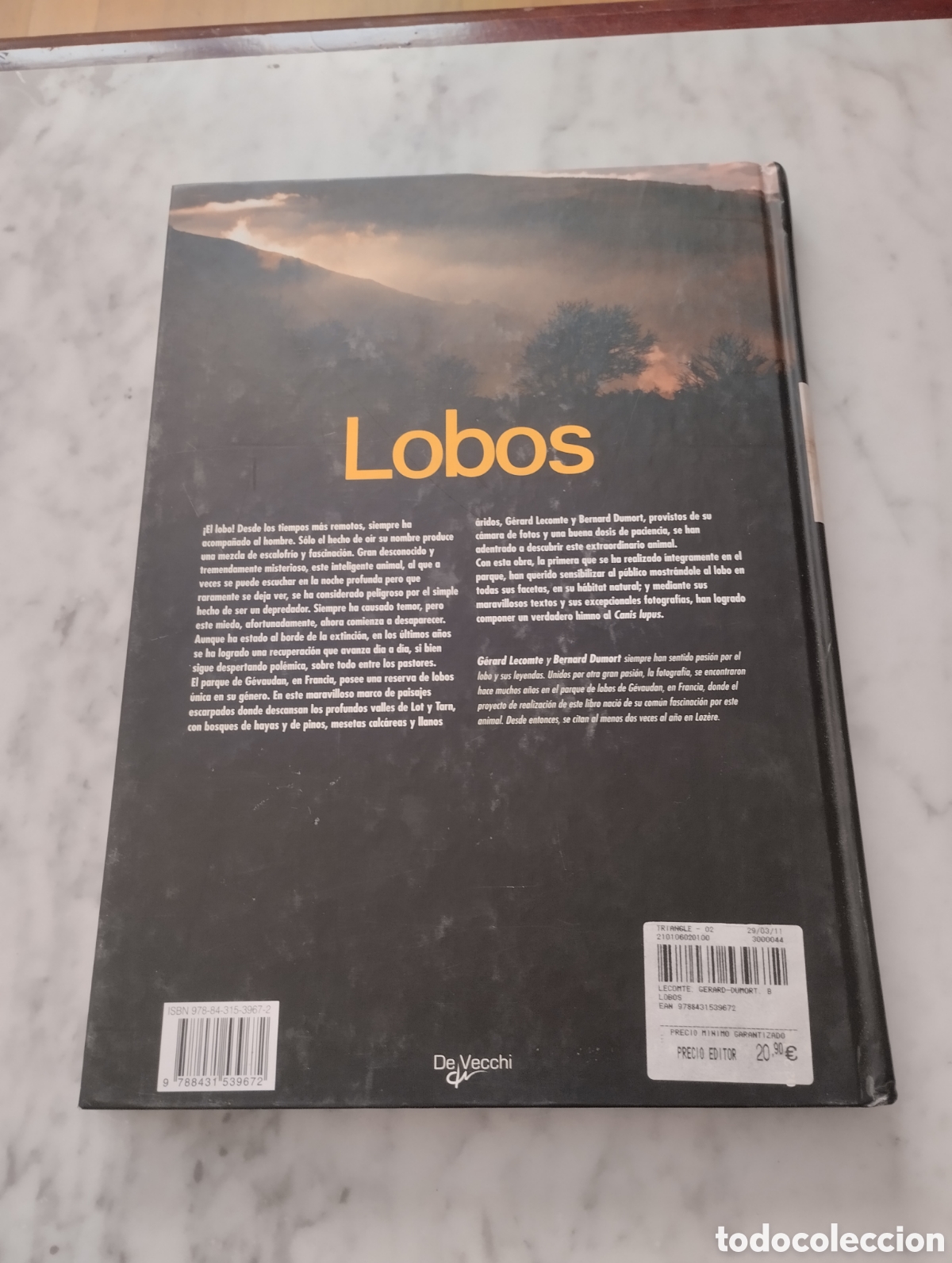 Libros: Lobos. Mitos y leyendas. Gerard lecomte y Bernard Dumort. - Foto 2