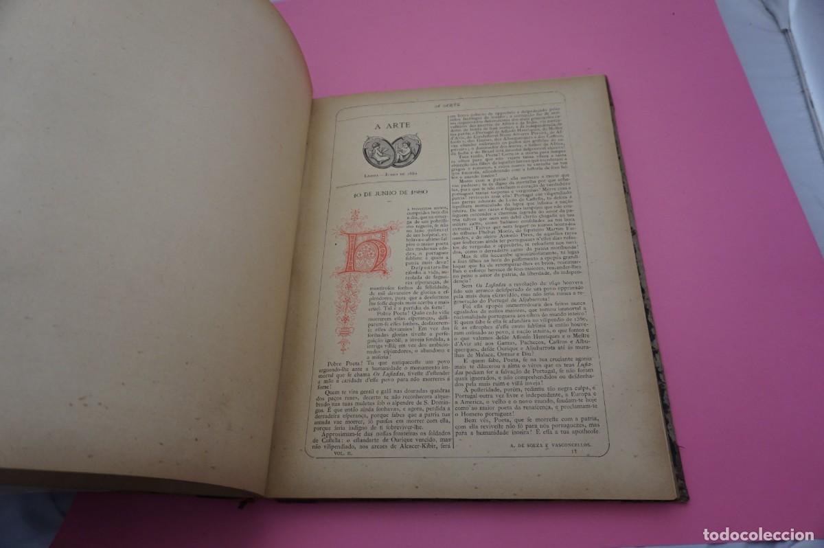 Libros: M1G/ A ARTE 1880 - A. DE SOUSA E VASCONCELLOS - DIRECTOR - Foto 7