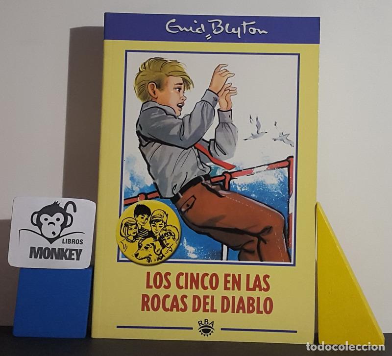 Libros: Los Cinco en las rocas del diablo - Enid Blyton - Foto 1