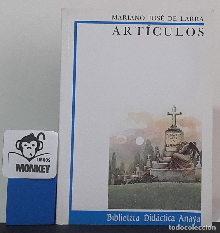 Libros: Art&iacute;culos - Mariano Jos&eacute; de Larra - Foto 1