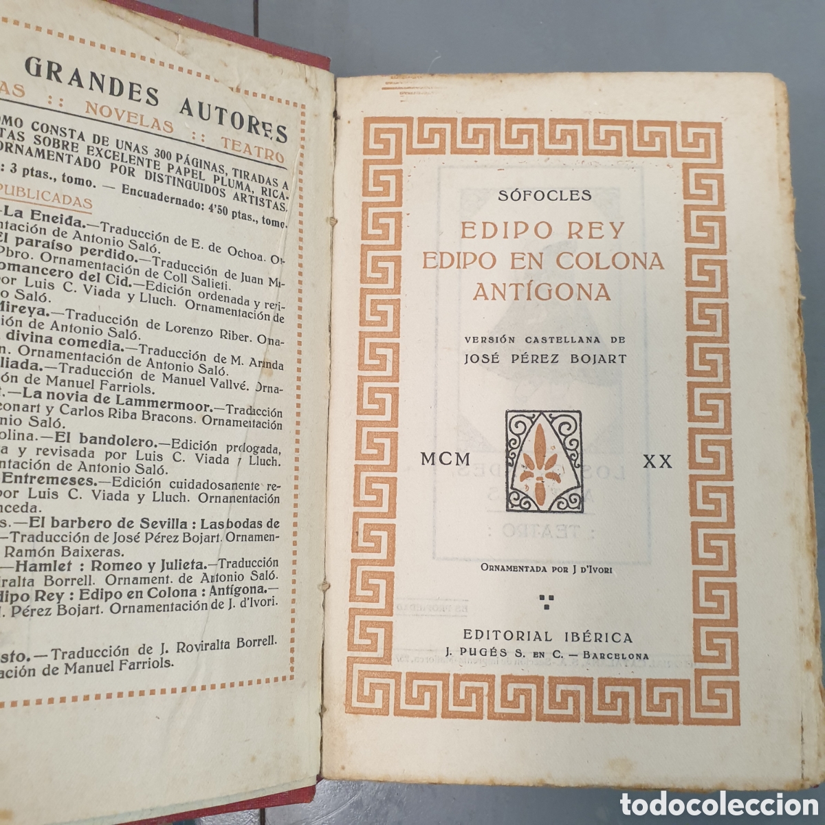 Libros: EDIPO REY SOFOCLES - Foto 3