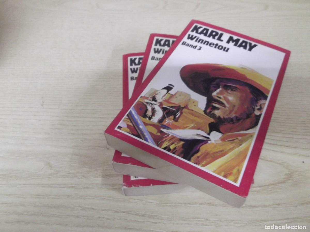 Libros: Lote de tres libros en alem&aacute;n de Karl May &rdquo;Winnetou&rdquo; - Foto 4