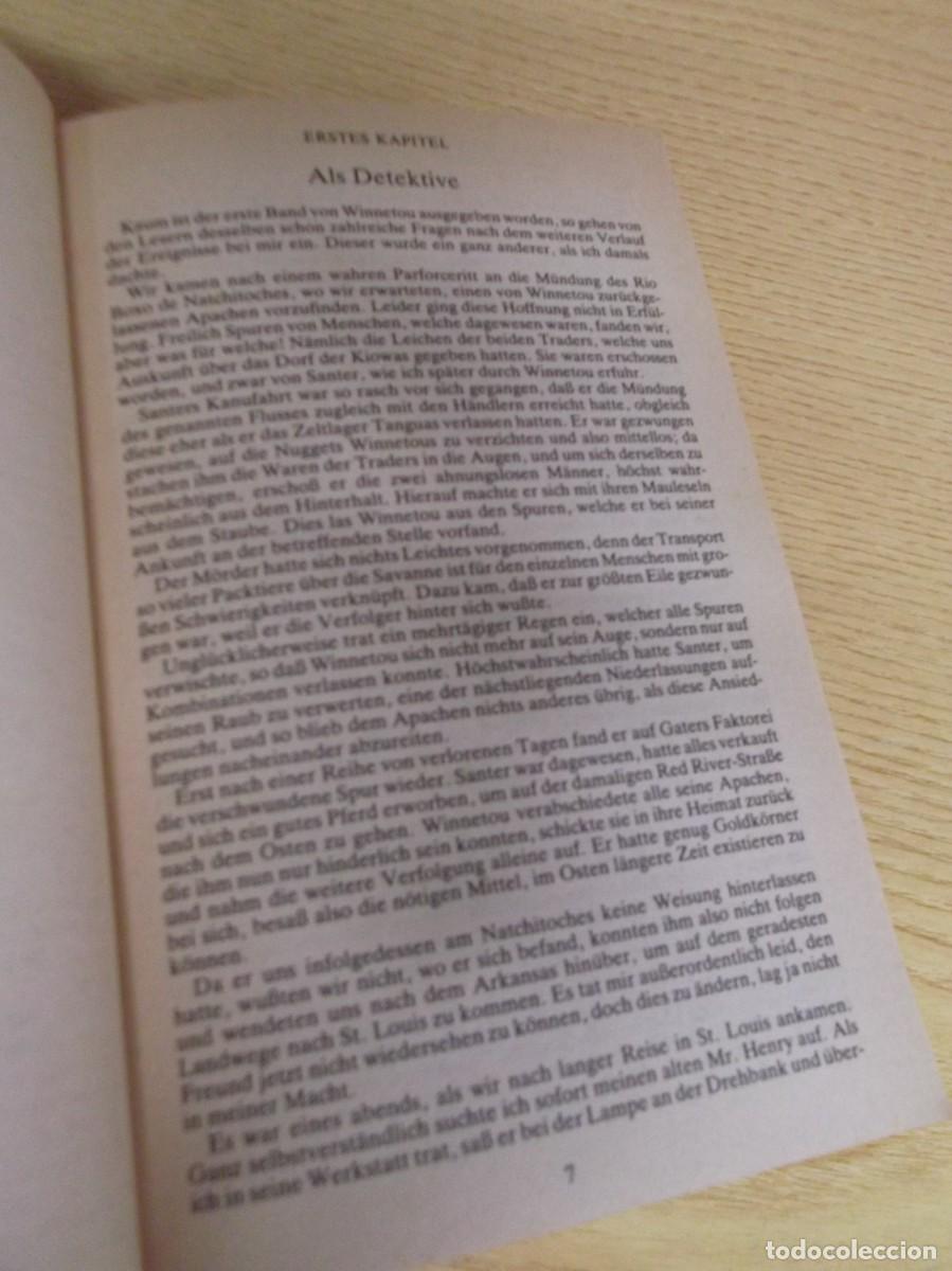 Libros: Lote de tres libros en alem&aacute;n de Karl May &rdquo;Winnetou&rdquo; - Foto 5
