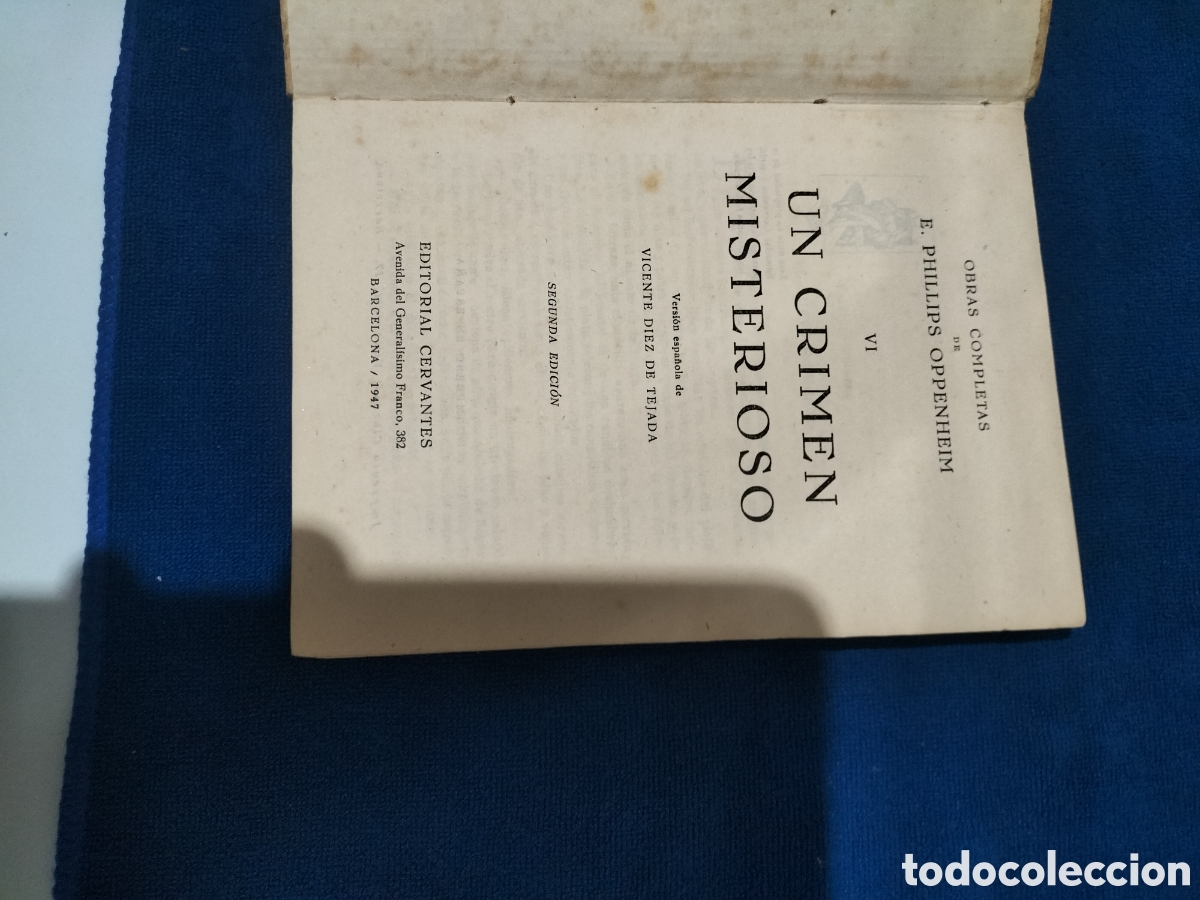 Libros: Libro de: E. Phillips Oppenheim. - Foto 4