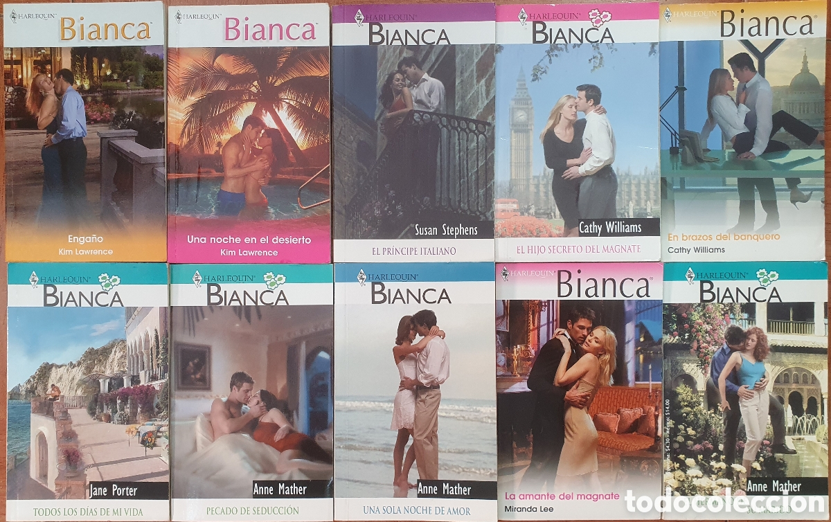 Libros: Lote 2 - 10 Novelas Bianca � Harlequin - VV. AA. - Foto 1