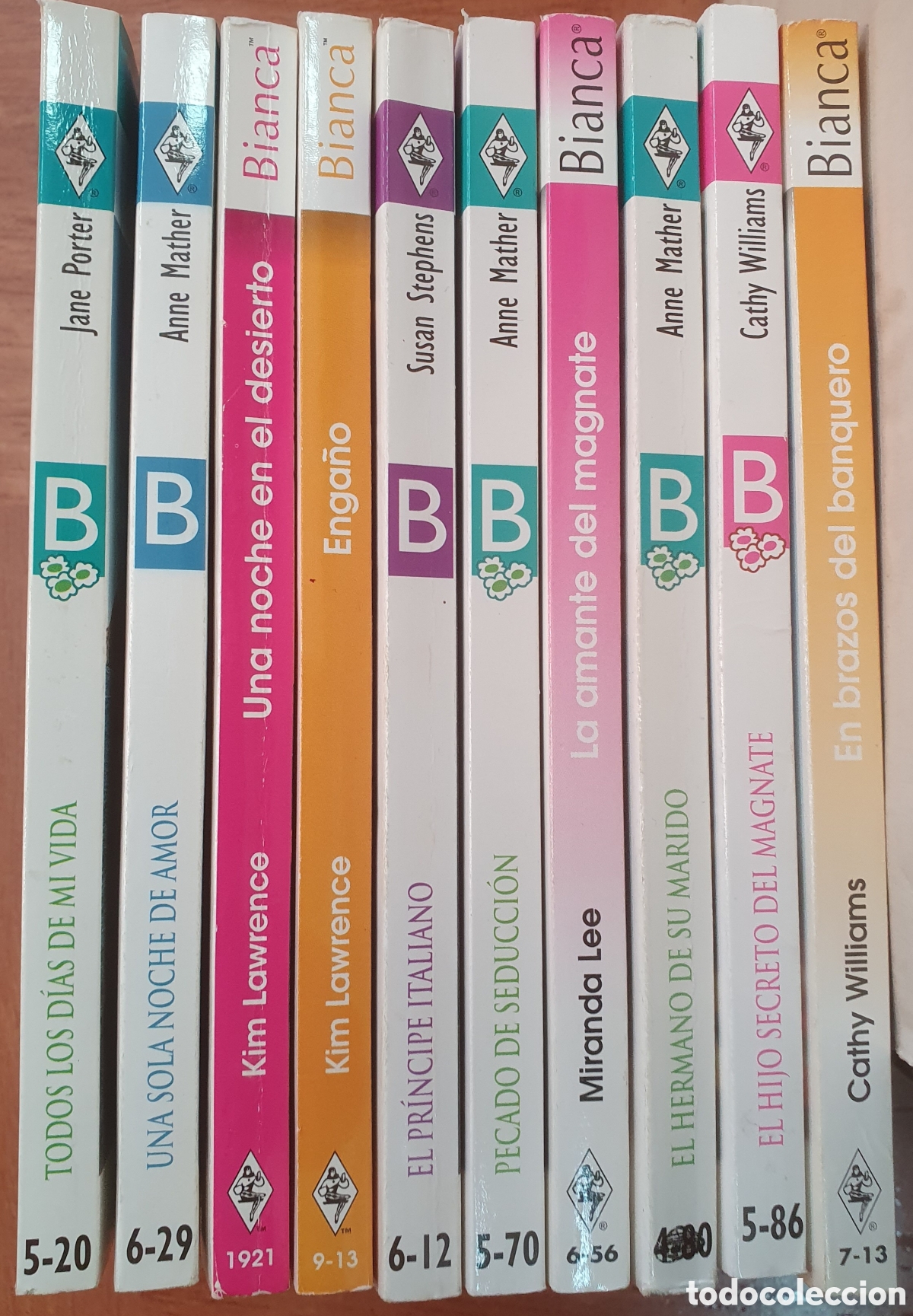 Libros: Lote 2 - 10 Novelas Bianca � Harlequin - VV. AA. - Foto 2