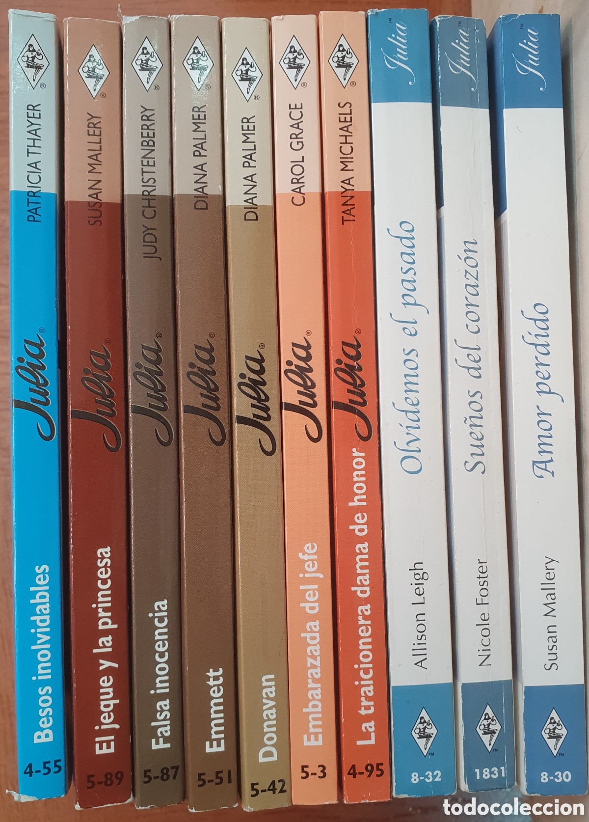 Libros: Lote 4 - 10 Novelas Julia � Harlequin - VV. AA. - Foto 2