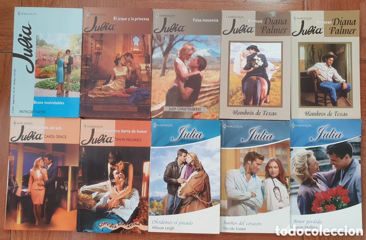 Libros: Lote 4 - 10 Novelas Julia � Harlequin - VV. AA. - Foto 1