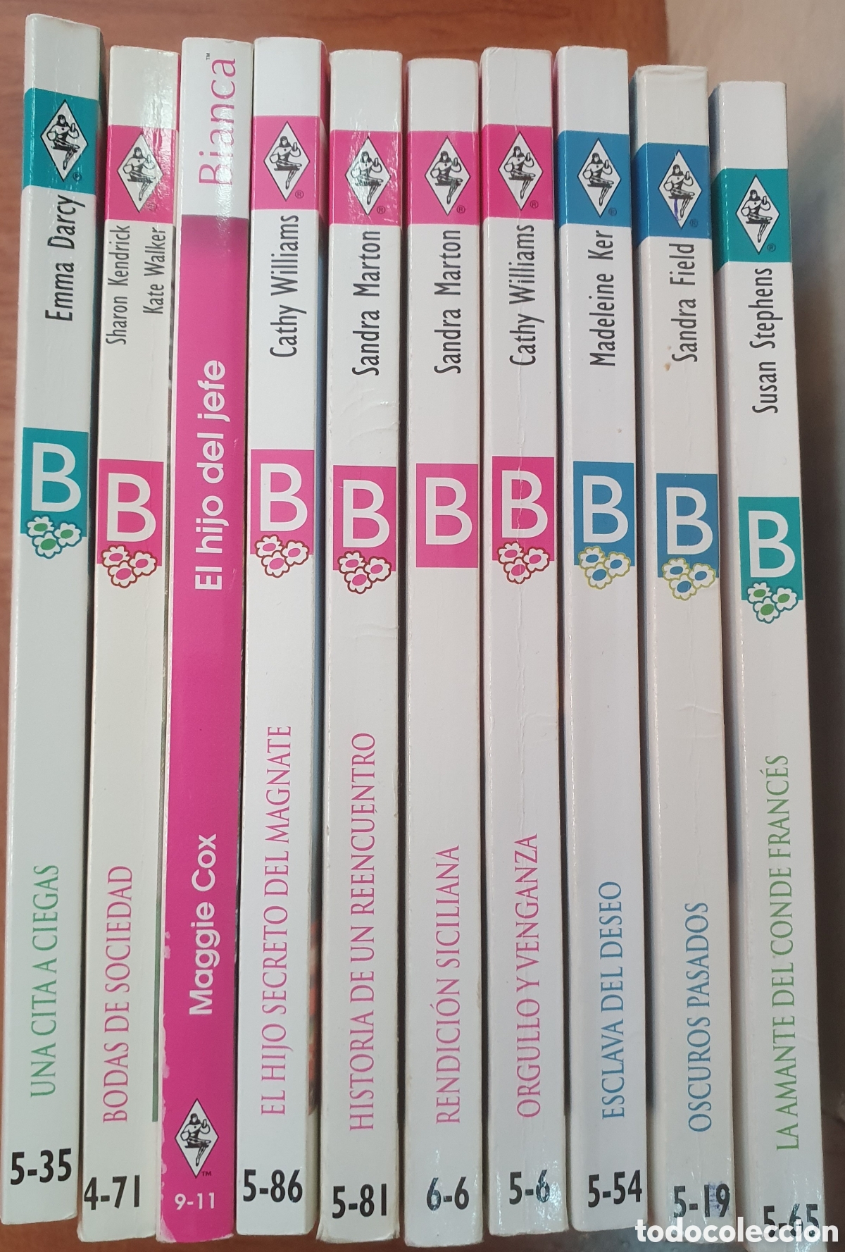 Libros: Lote 3 - 10 Novelas Bianca � Harlequin - VV. AA. - Foto 2