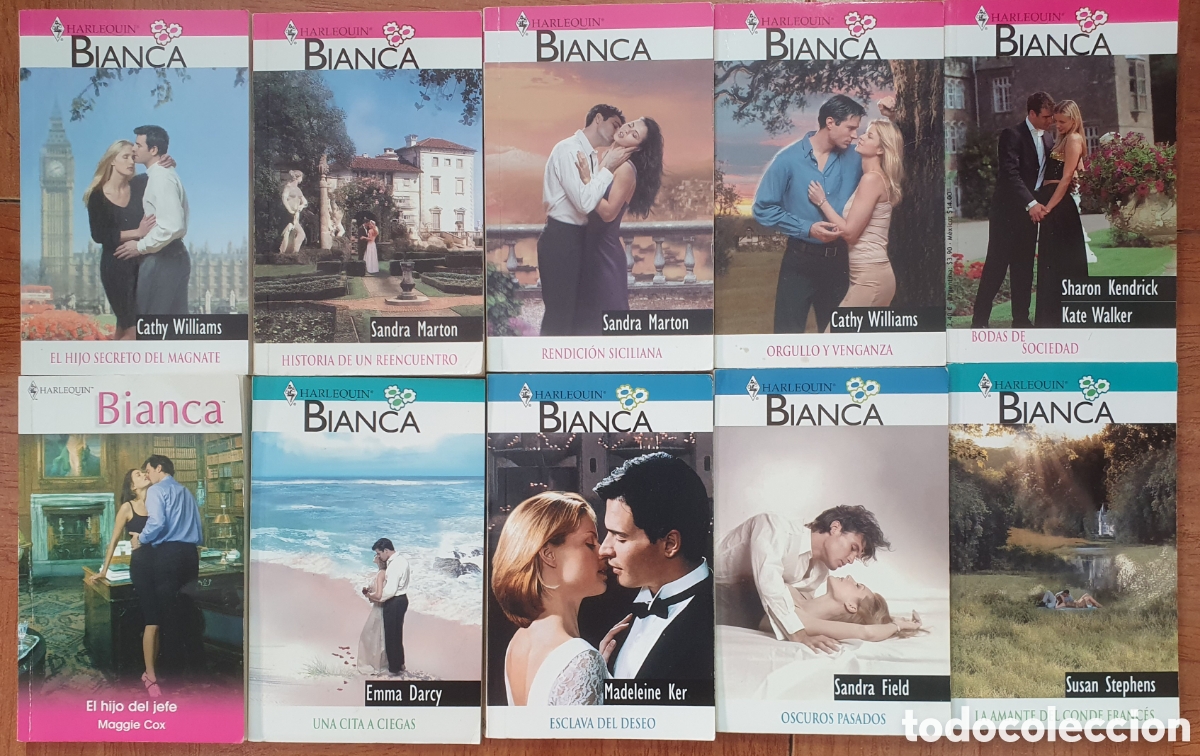 Libros: Lote 3 - 10 Novelas Bianca � Harlequin - VV. AA. - Foto 1