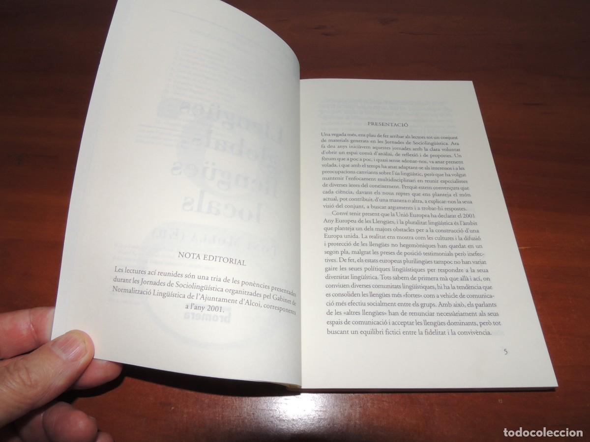 Libros: Lleng&uuml;es globals, lleng&uuml;es locals .- Toni Moll&agrave; (ED.) - Foto 4