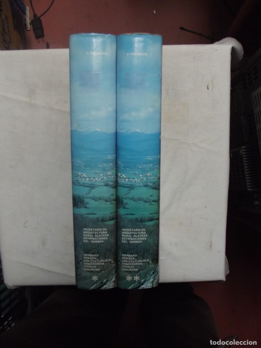 Libros: INVENTARIO DE ARQUITECTURA RURAL ALAVESA - ESTRIBACIONES DEL GORBEA 2 TOMOS