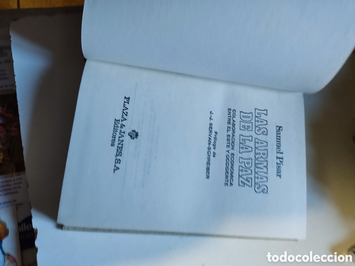 Libros: Libro Las armas de la Paz, Samuel Pisar - Foto 3