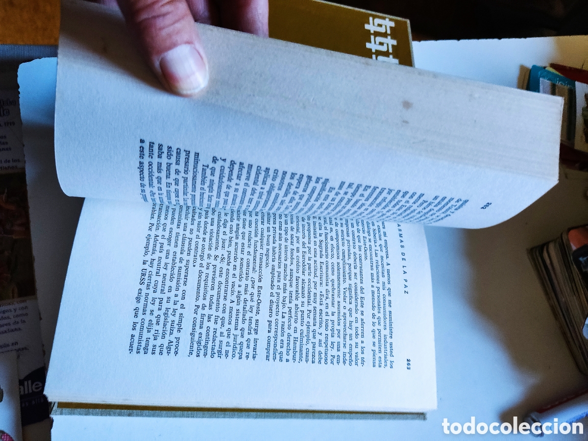 Libros: Libro Las armas de la Paz, Samuel Pisar - Foto 4