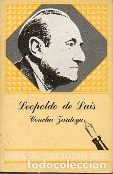 Libros: LEOPOLDO DE LUIS. - Foto 1