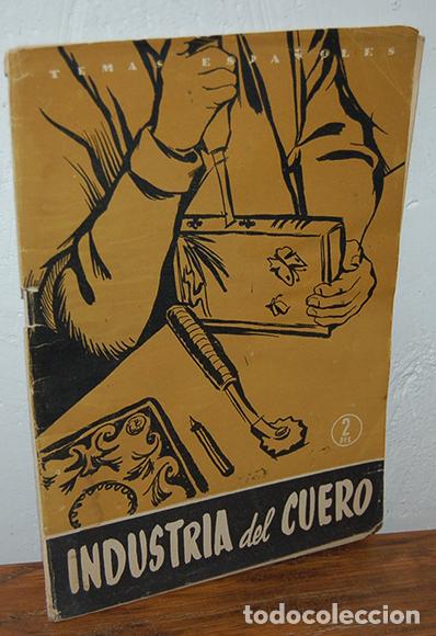 Libros: INDUSTRIA DEL CUERO, N&ordm; 369 - &Aacute;NGEL ROCH - Foto 1