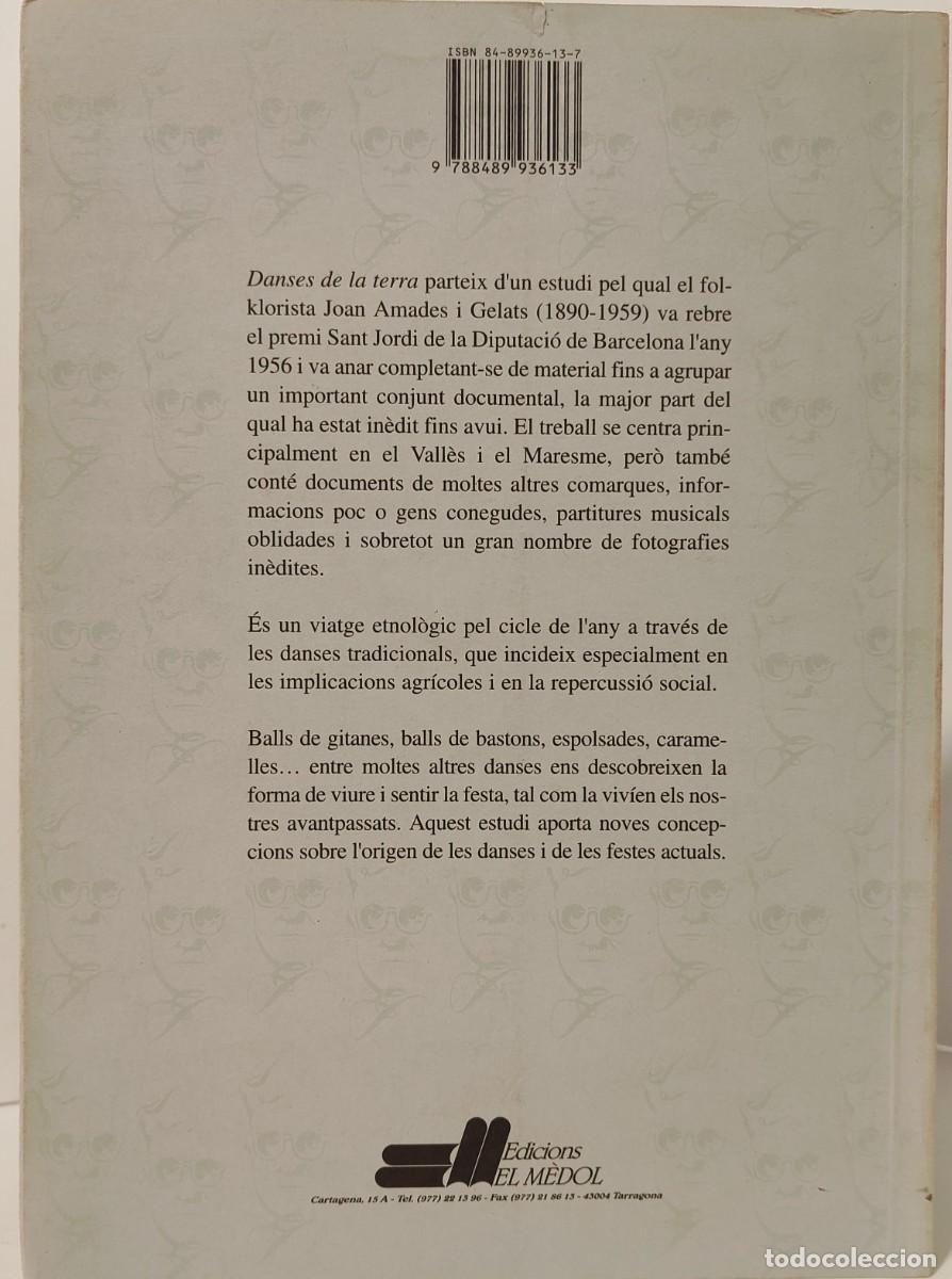 Libros: DANSES DE LA TERRA - 1 - Joan Amades (Idioma: Catal&agrave;) - Foto 3