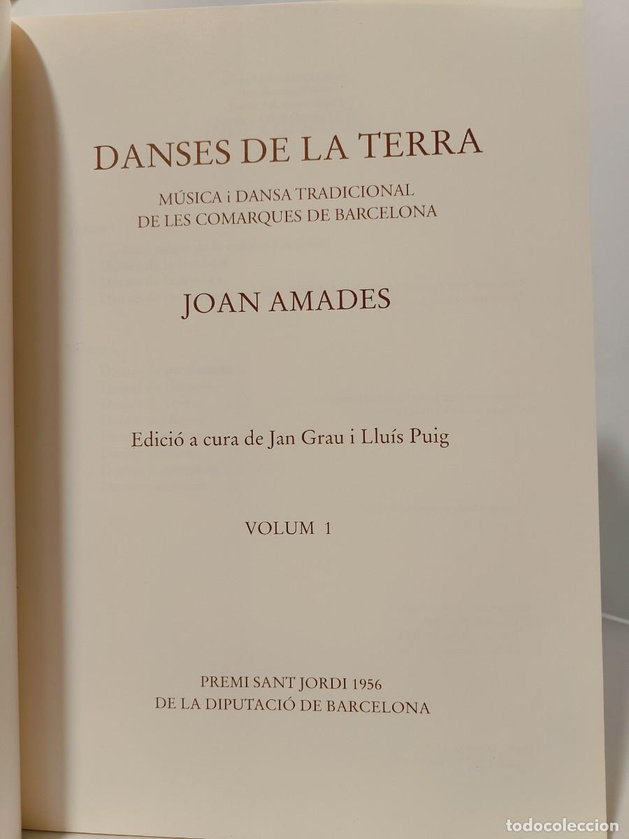 Libros: DANSES DE LA TERRA - 1 - Joan Amades (Idioma: Catal&agrave;) - Foto 4