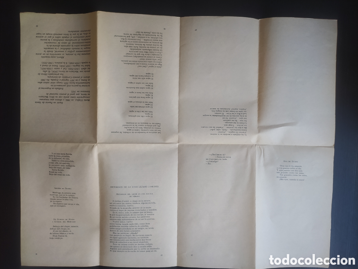 Libros: Libreto poemas Rafael Alberti n&uacute;mero 1902 - Foto 2