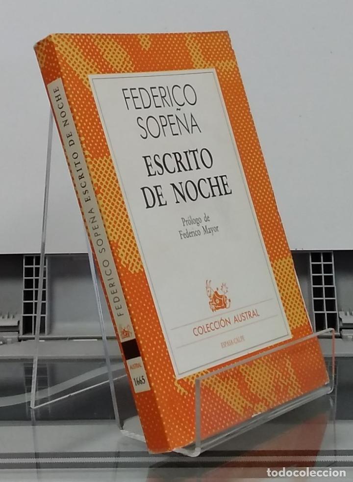 Libros: Escrito de noche - Federico Sope&ntilde;a - Foto 1