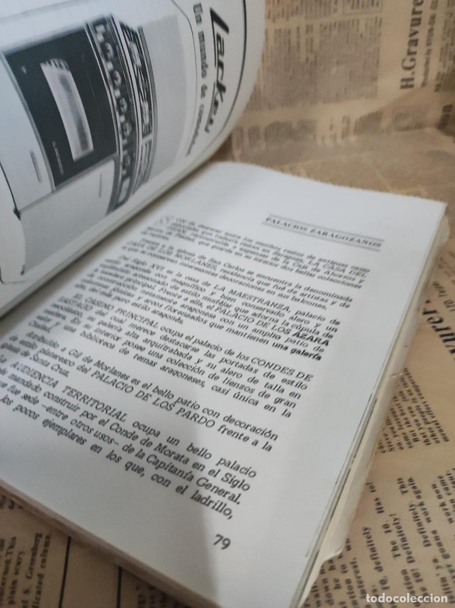 Libros: ZARAGOZA TURISTICA GUIA DE LA CIUDAD - Foto 4