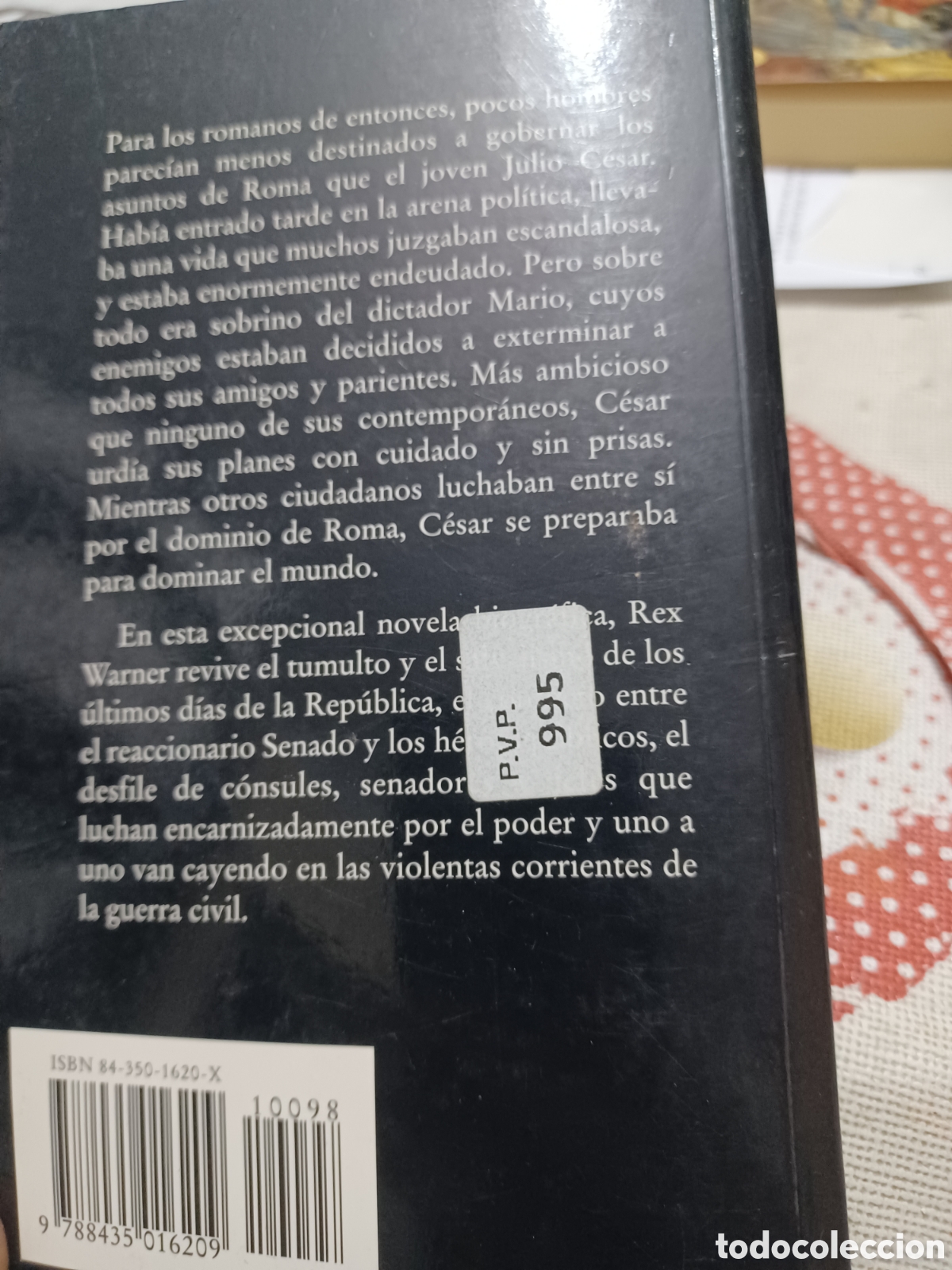 Libros: Barybook 118. El Joven c&eacute;sar Rex warner pocket edhasa - Foto 2