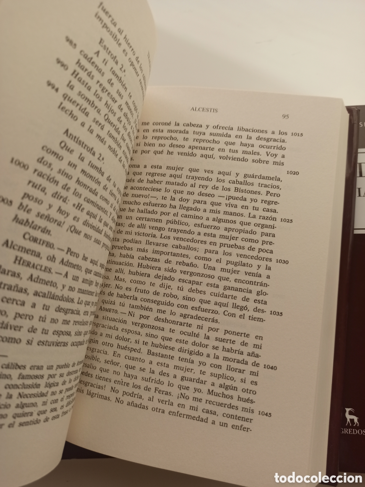 Libros: Eur&iacute;pides - Tragedias - Biblioteca Cl&aacute;sica Gredos - Completa, 3 tomos - Foto 3