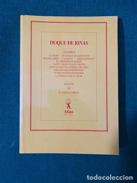 Libros: DUQUE DE RIVAS, TEATRO - Foto 1