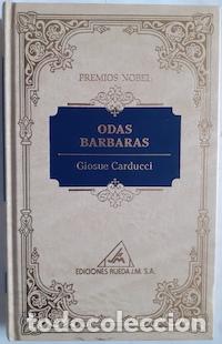 Libros: Odas b&aacute;rbaras - Giosu&egrave; Carducci - Foto 1