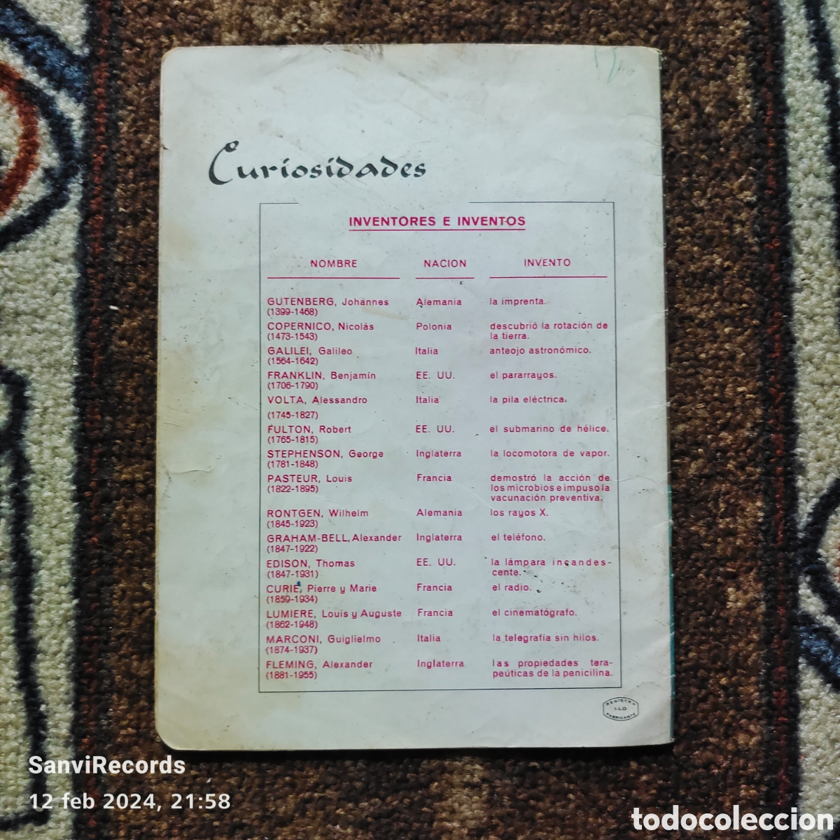Libros: CUADERNO ESCOLAR, WALT DISNEY PRODUCTION - Foto 4