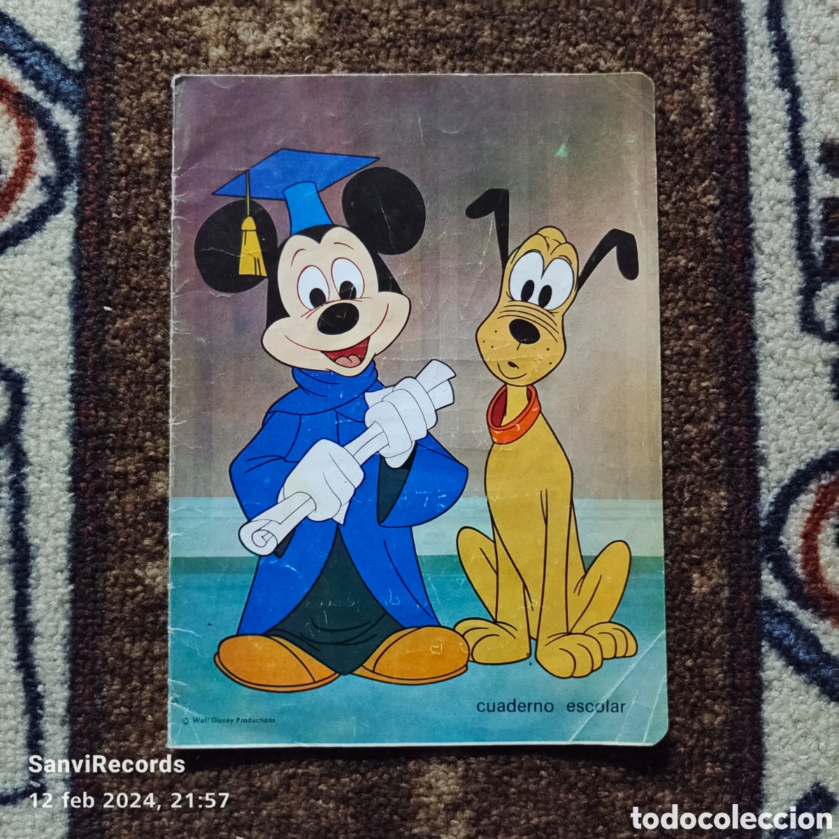 Libros: CUADERNO ESCOLAR, WALT DISNEY PRODUCTION - Foto 1