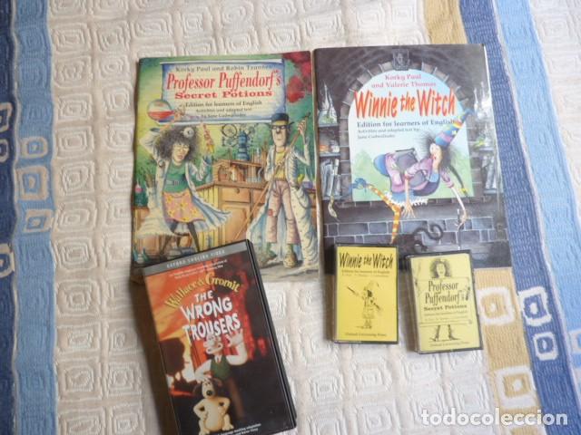 Libros: Lote libros ense&ntilde;anza ingl&eacute;s + cassetes+ vhs - Foto 2